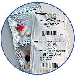 G-Pak - convenient packaging allowing for easier medication management.