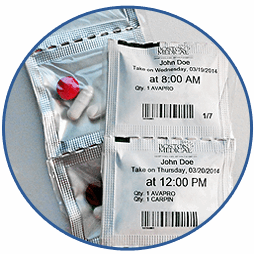 G-Pak - convenient packaging allowing for easier medication management.